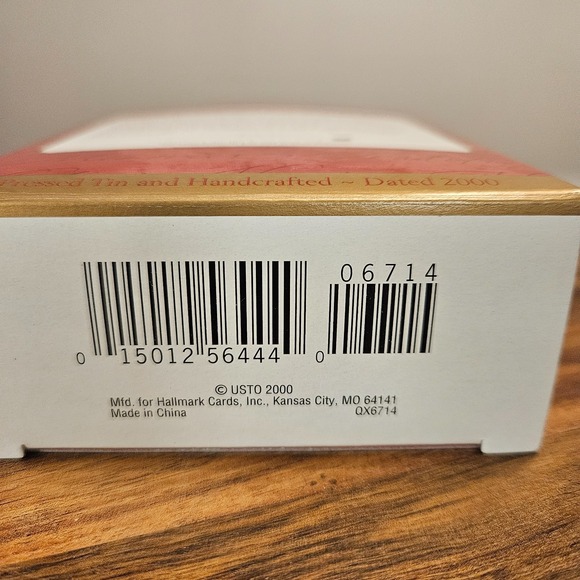 2000 Hallmark Christmas Keepsake Ornament HOPALONG CASSIDY Lunch Box Set of 2 - Picture 3 of 8